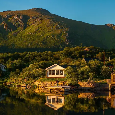 Lofoten Oceanfront - Privat Pier & 別荘 Vestvagoy